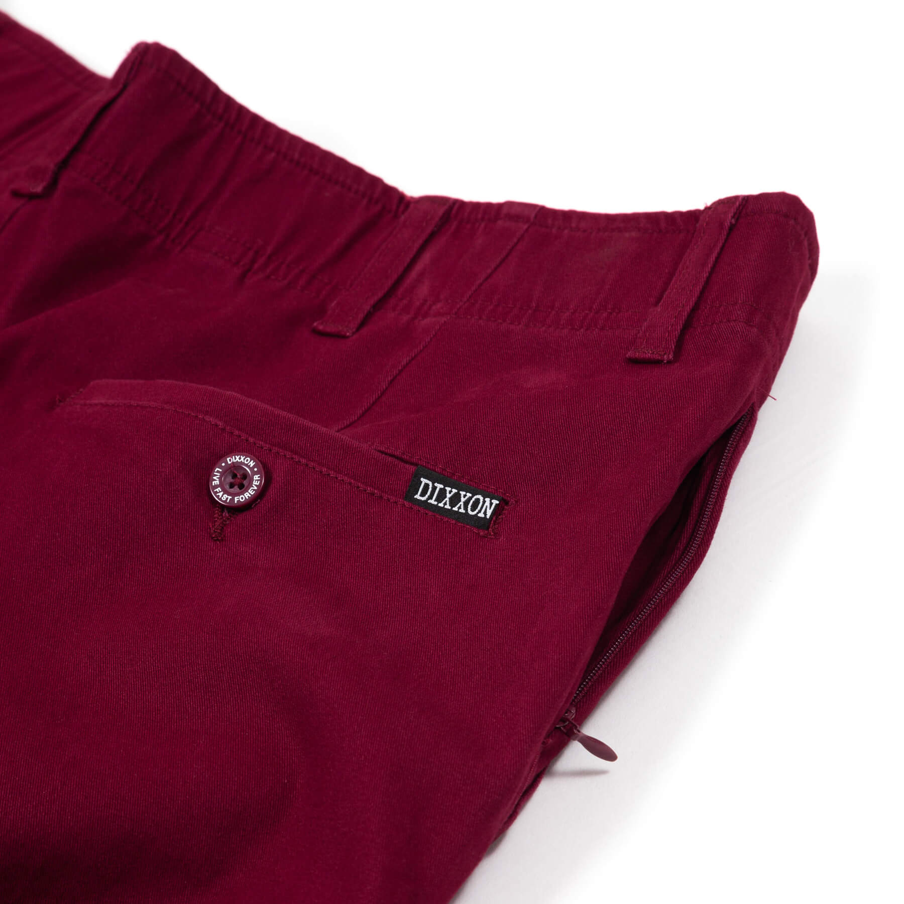 Chino Pants - Maroon - Image 3
