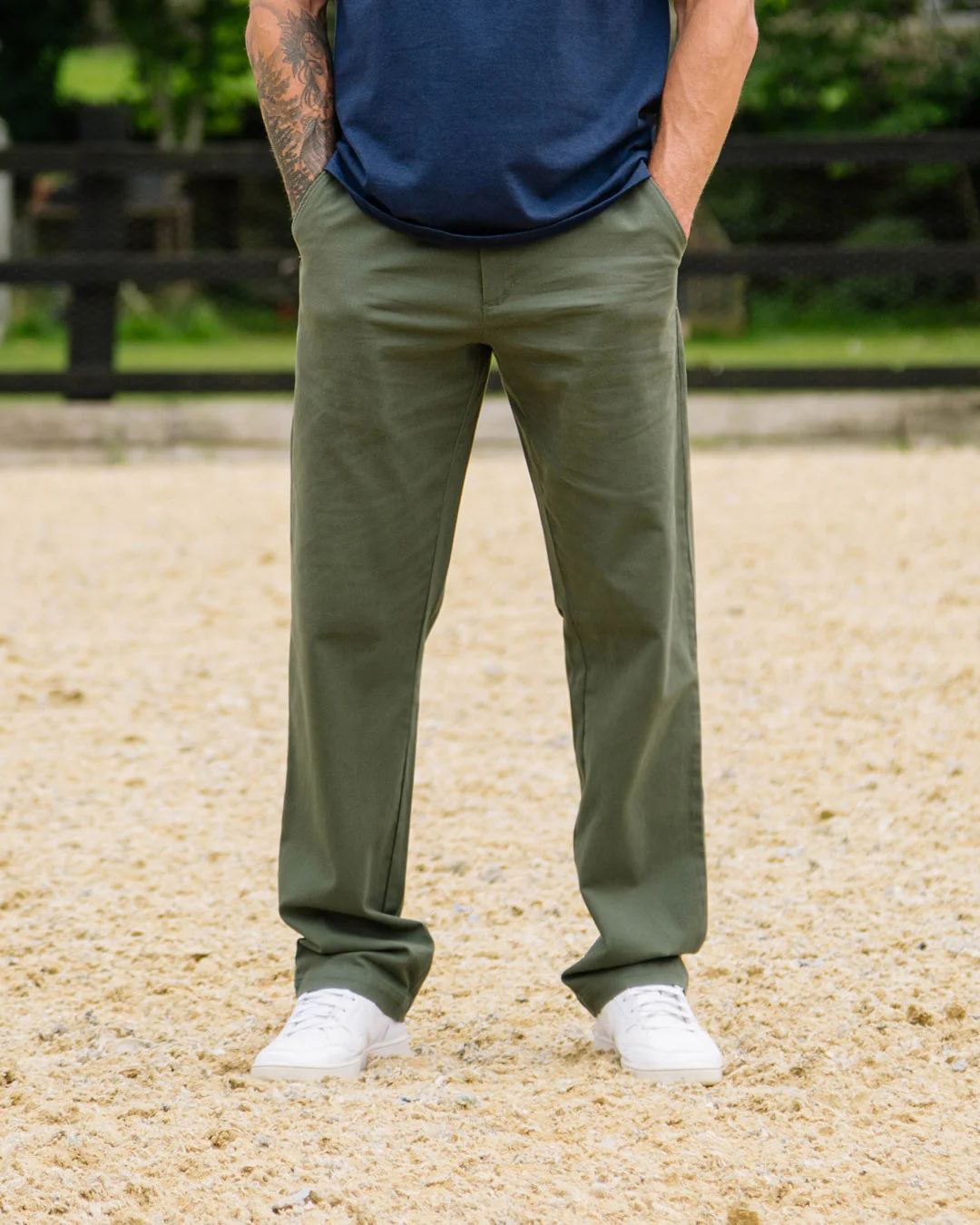Chino Pants - O.D. Green - Image 3