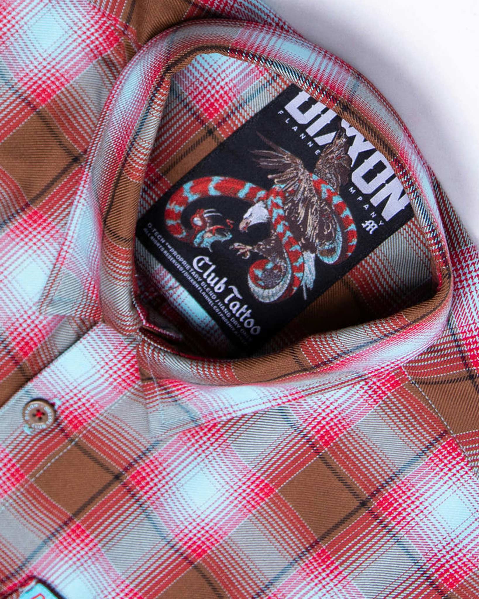 Club Tattoo Snake & Eagle Flannel - Image 3