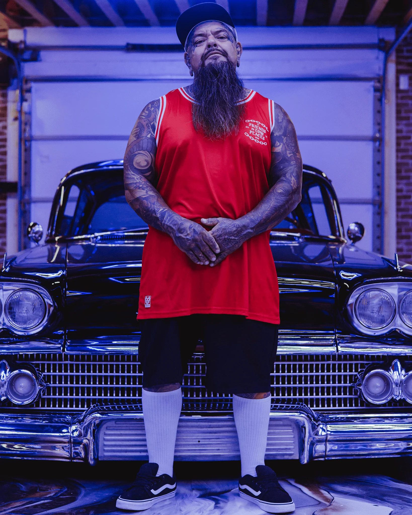 Friends In Low Places Jersey - Red - Image 3