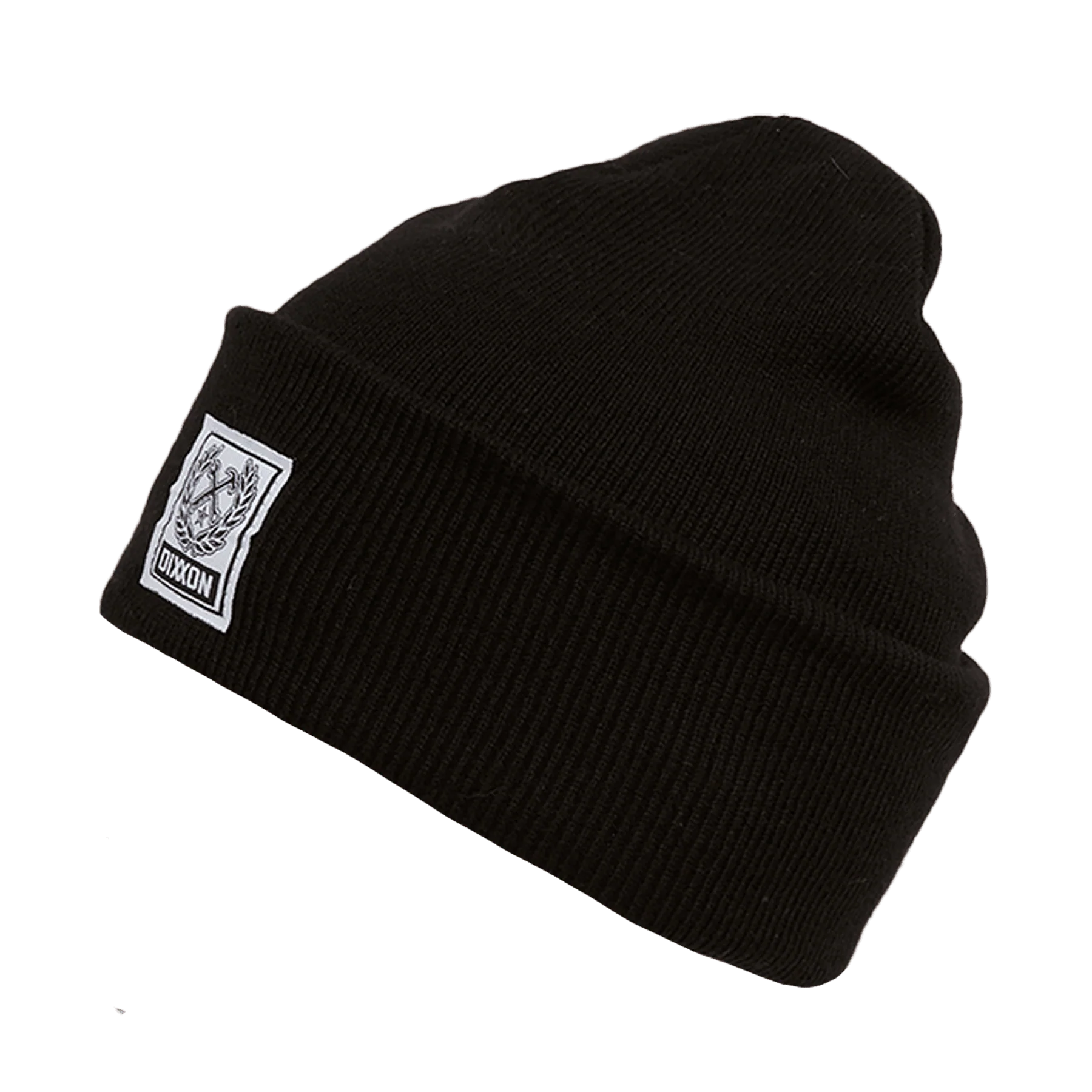 Ribbed Beanie - Black - Image 3