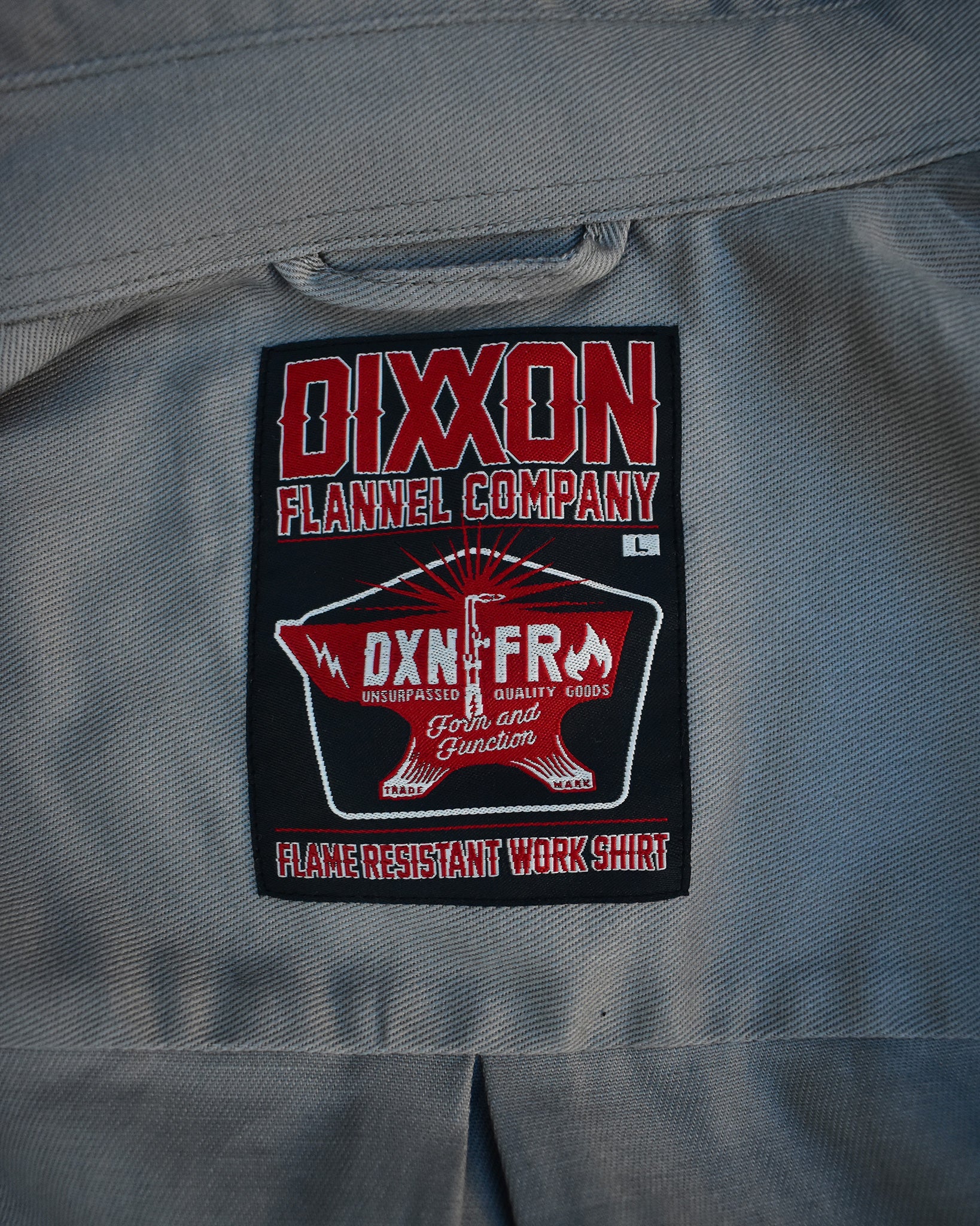 WorkForce FR Work Shirt - Grey - Image 4