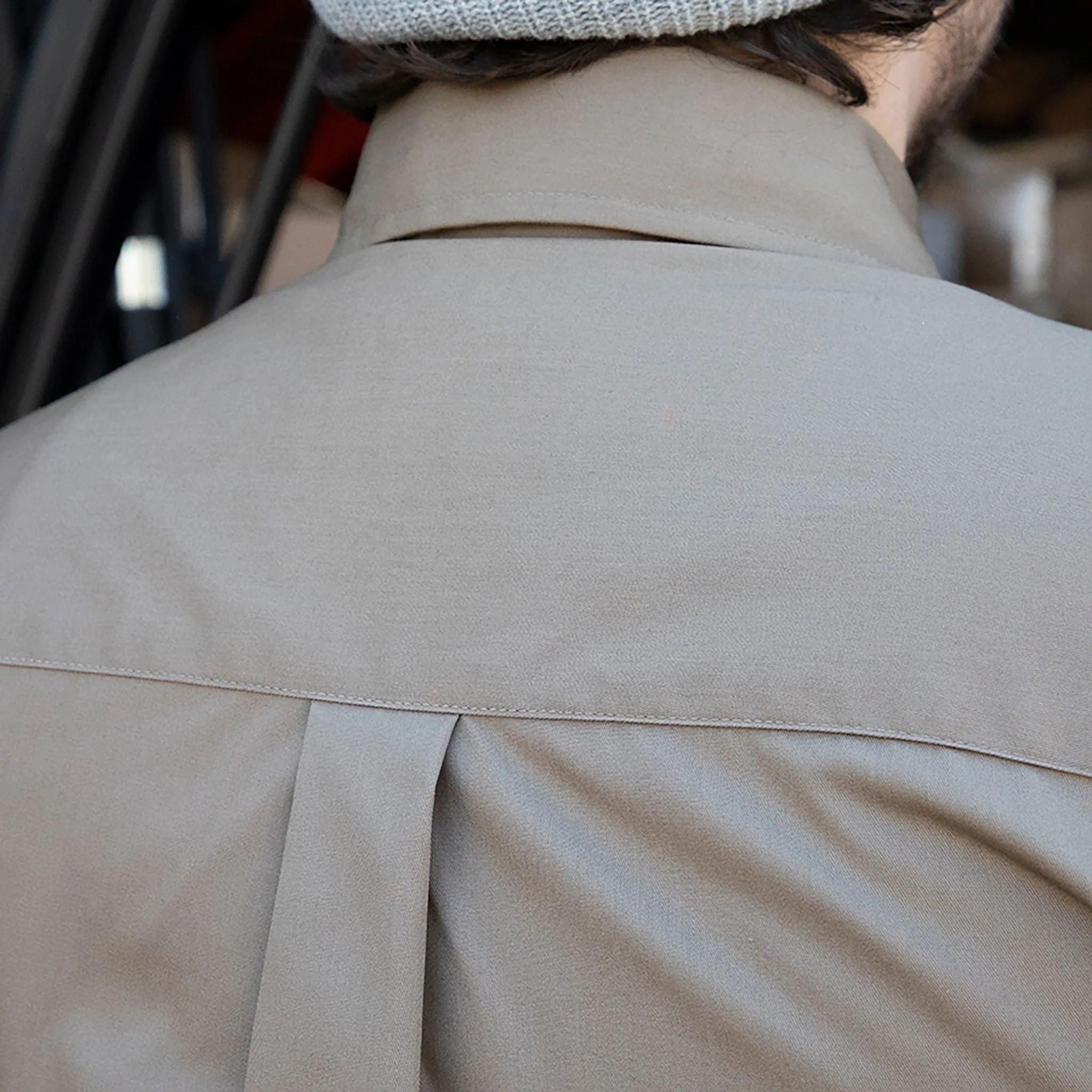 WorkForce Short Sleeve Work Shirt - Khaki - Image 3