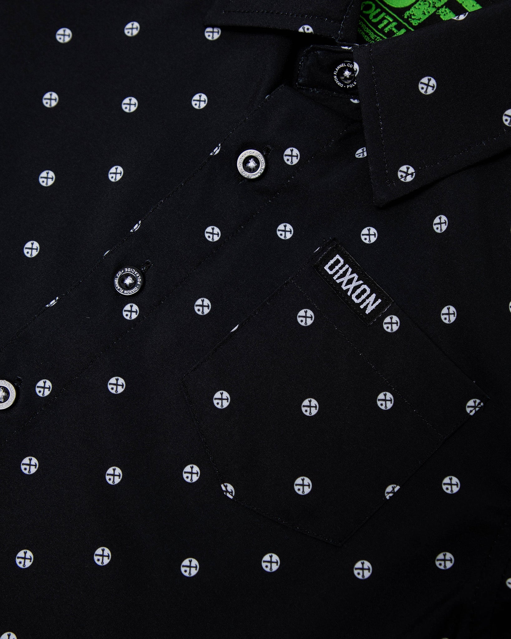 Youth Polkacide Short Sleeve - Black & White - Image 3